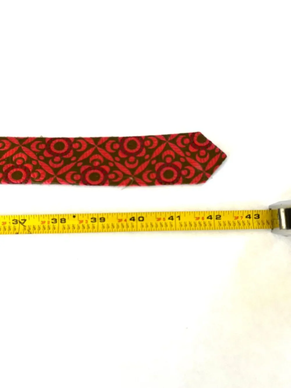 J. Crew Sz S-M Silk Multicolor Textured Floral Belt D Ring Buckle - Picture 3 of 6